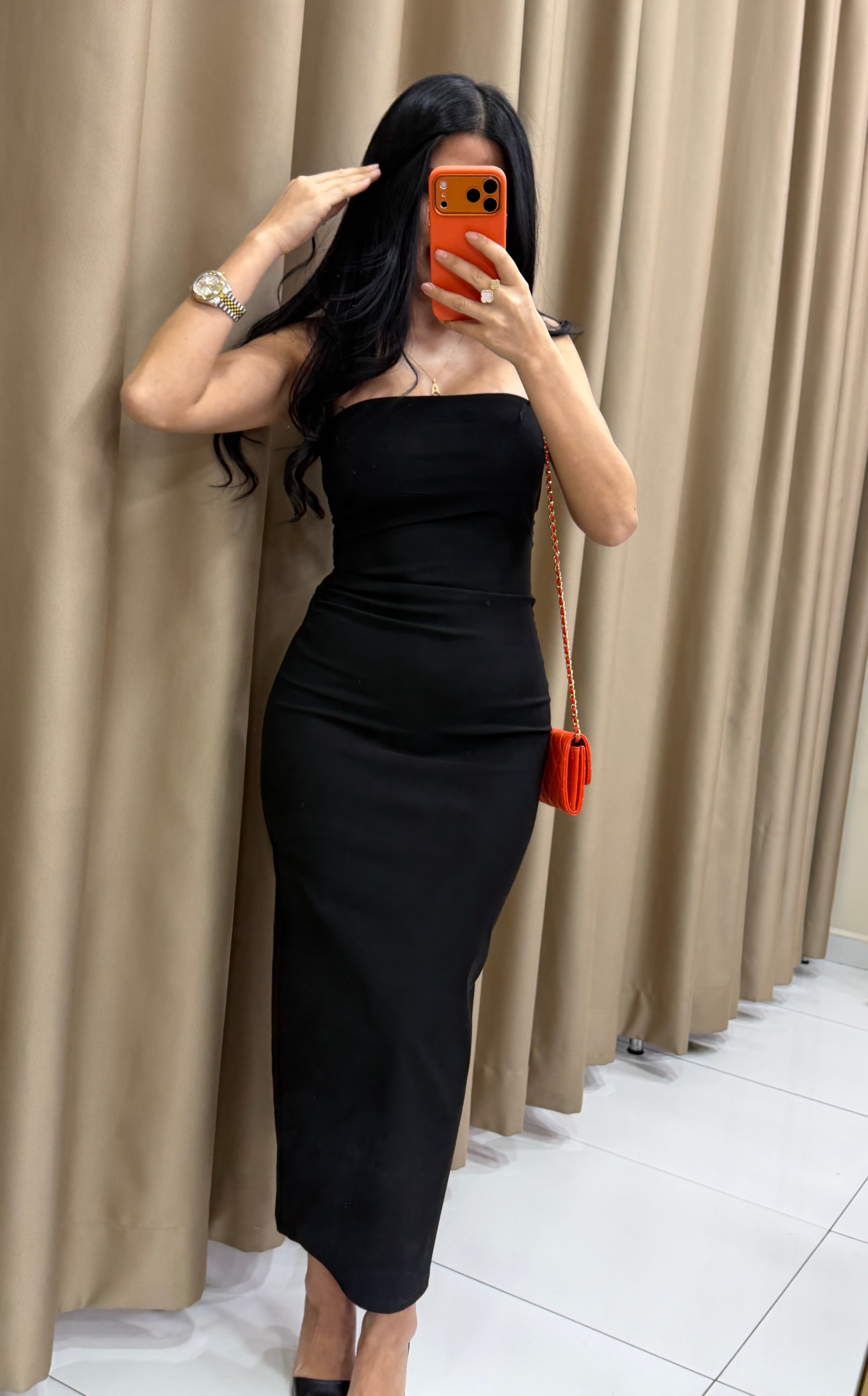 MADONNA YAKA ELBİSE